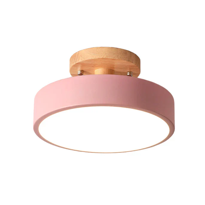 Nordic LED Plafondlamp met Minimalistisch Scandinavisch Ontwerp