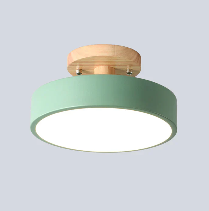 Nordic LED Plafondlamp met Minimalistisch Scandinavisch Ontwerp