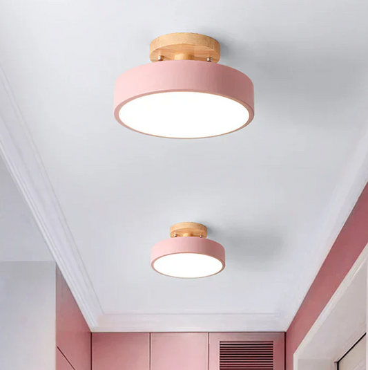 Nordic LED Plafondlamp met Minimalistisch Scandinavisch Ontwerp