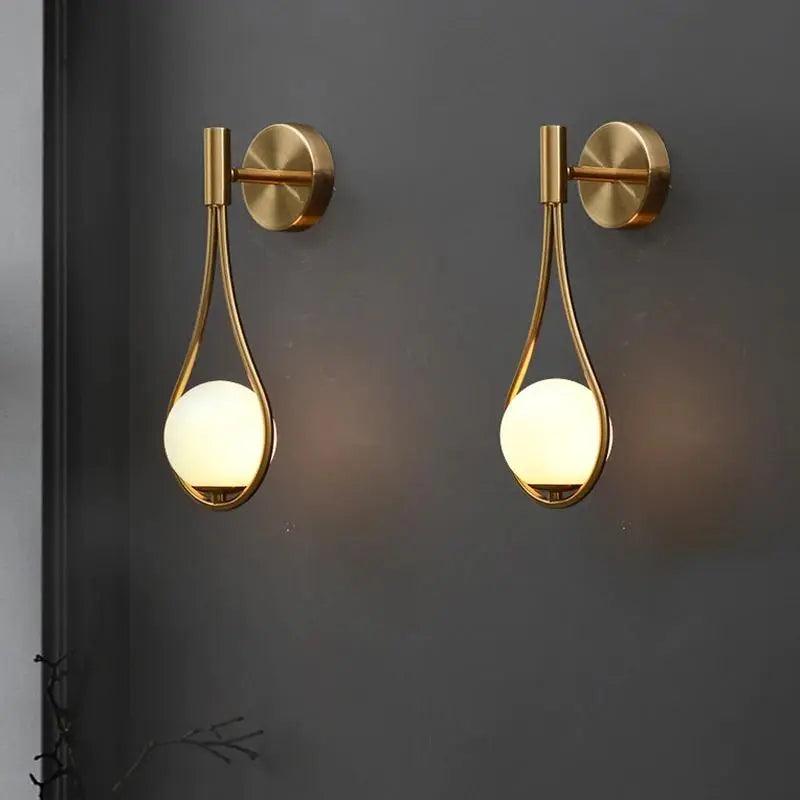 Nordycka minimalistyczna lampa ścienna LED – nowoczesne oświetlenie ambientowe do wnętrz