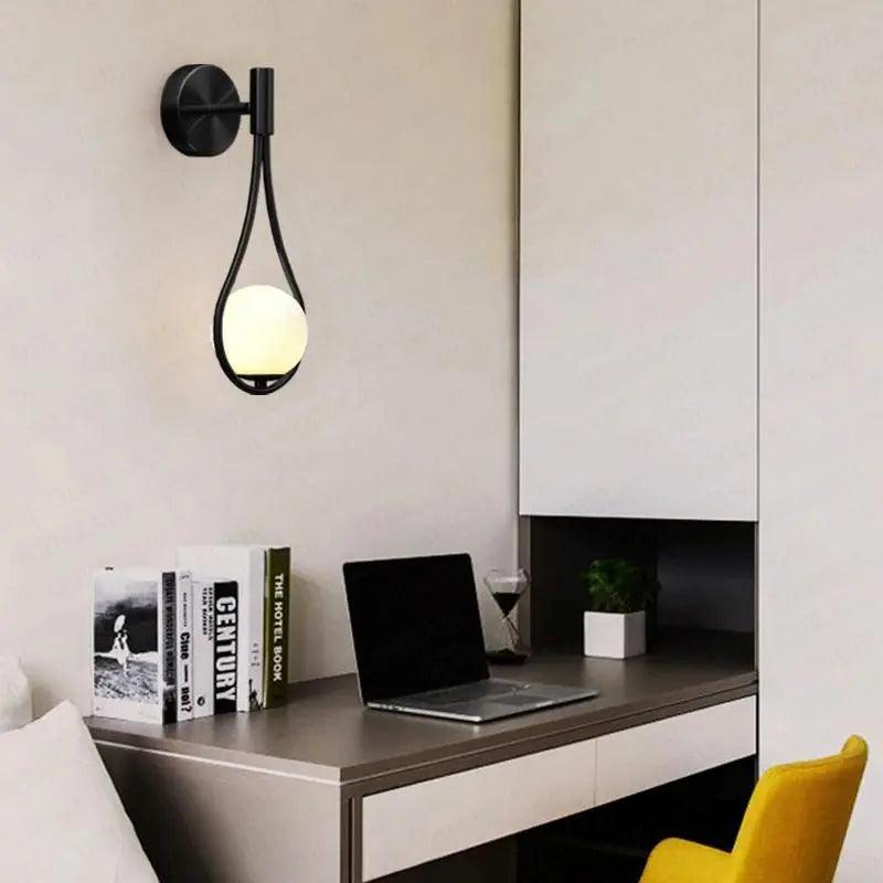 Nordycka minimalistyczna lampa ścienna LED – nowoczesne oświetlenie ambientowe do wnętrz