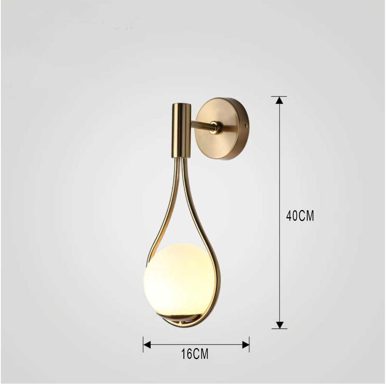 Nordycka minimalistyczna lampa ścienna LED – nowoczesne oświetlenie ambientowe do wnętrz