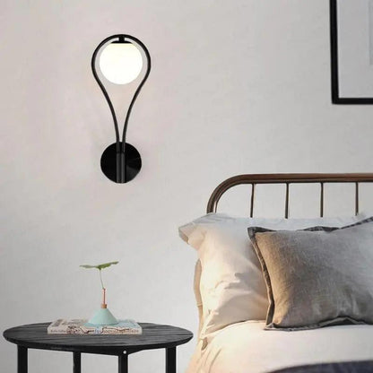 Nordycka minimalistyczna lampa ścienna LED – nowoczesne oświetlenie ambientowe do wnętrz