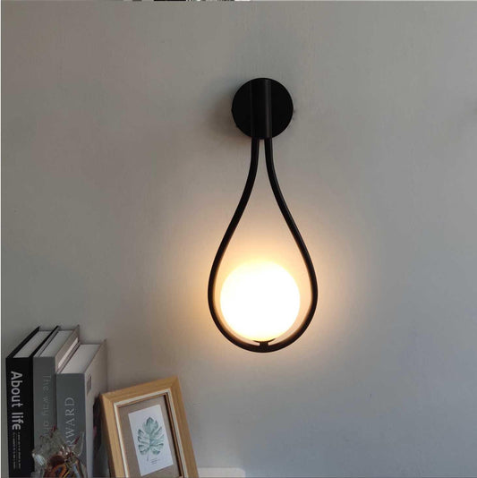 Nordisk Minimalistisk LED Væglampe – Moderne Stemningsbelysning Indendørs