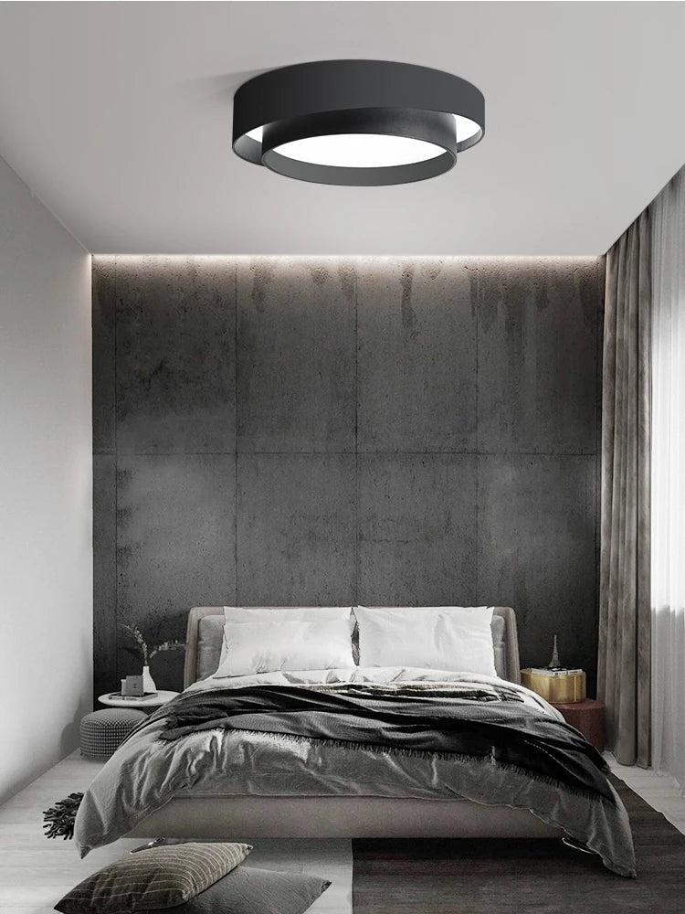 NordicAura minimalistyczne oświetlenie sufitowe LED nowoczesna lampa natynkowa