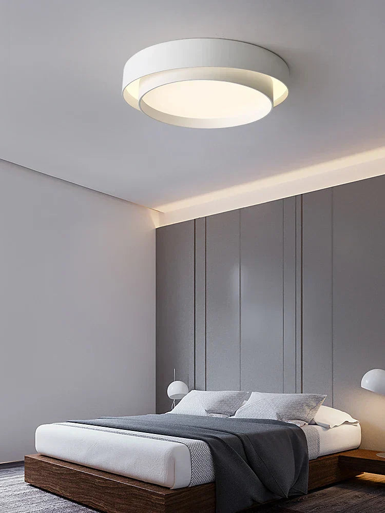 NordicAura minimalistyczne oświetlenie sufitowe LED nowoczesna lampa natynkowa