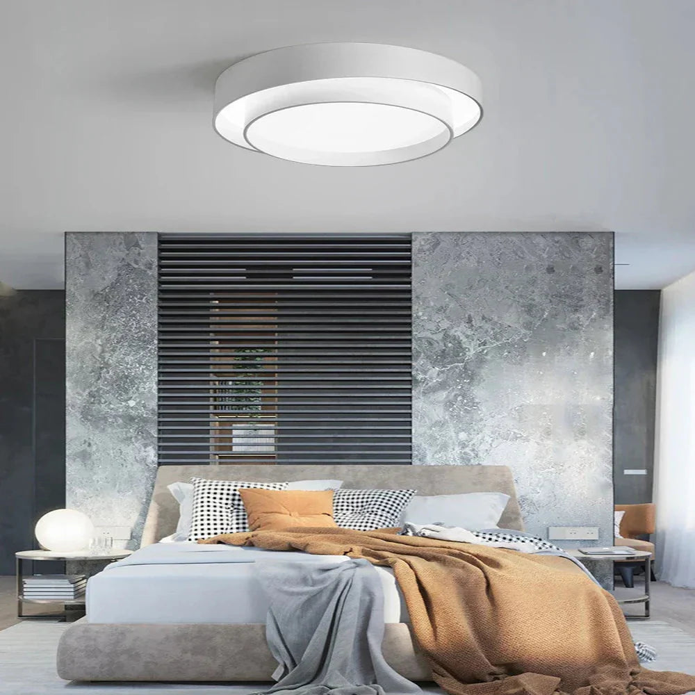 NordicAura minimalistyczne oświetlenie sufitowe LED nowoczesna lampa natynkowa