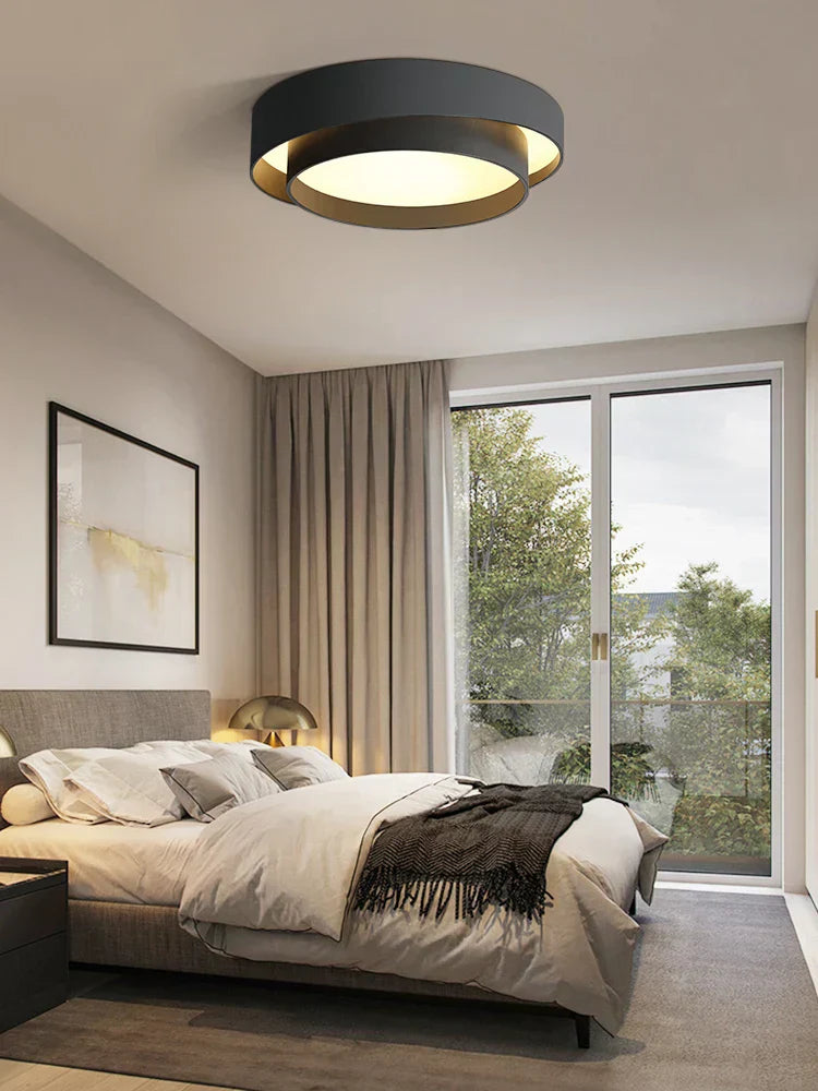 NordicAura minimalistyczne oświetlenie sufitowe LED nowoczesna lampa natynkowa