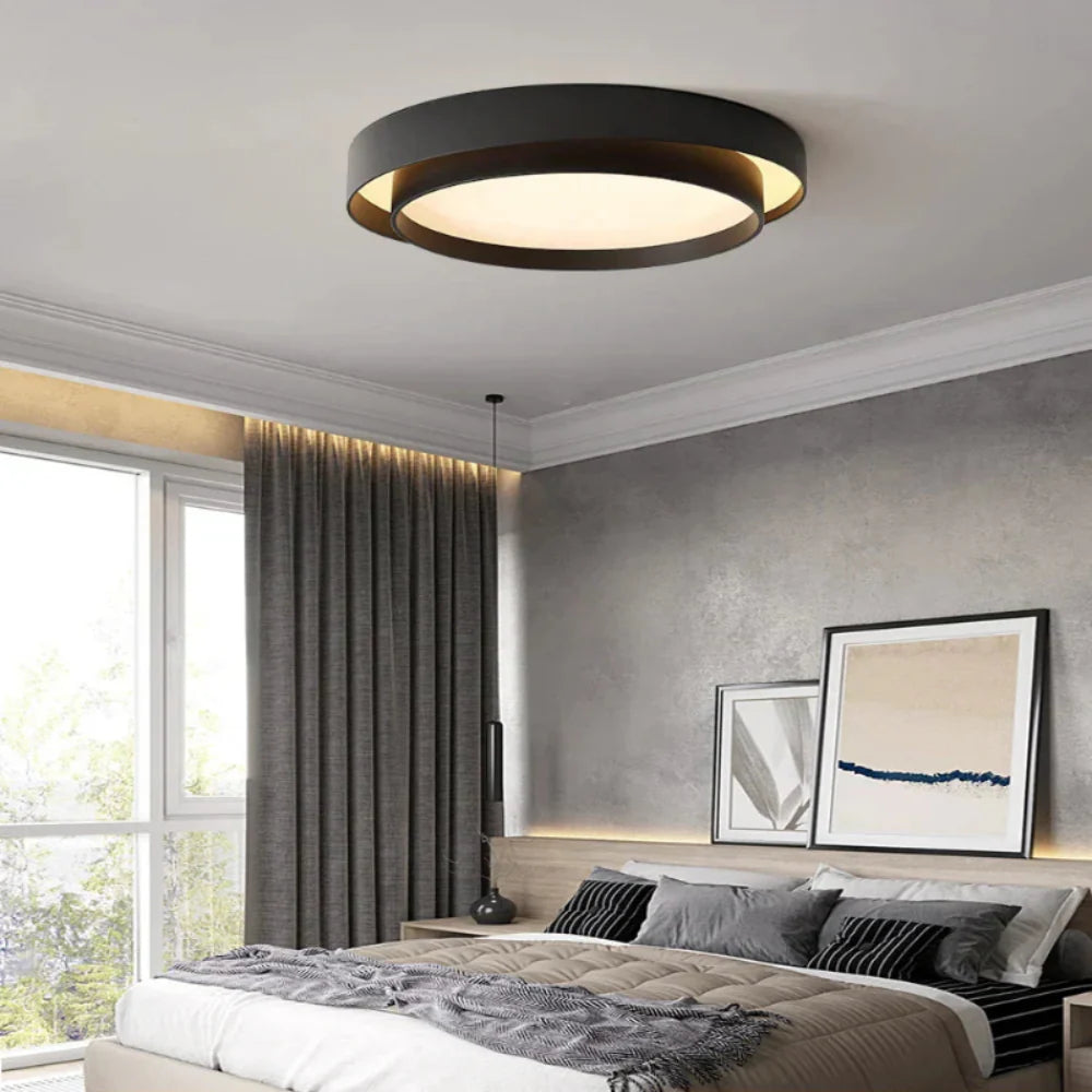 NordicAura minimalistyczne oświetlenie sufitowe LED nowoczesna lampa natynkowa