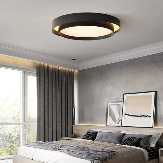 NordicAura Minimalistische LED-Deckenleuchte Moderne Einbauleuchte