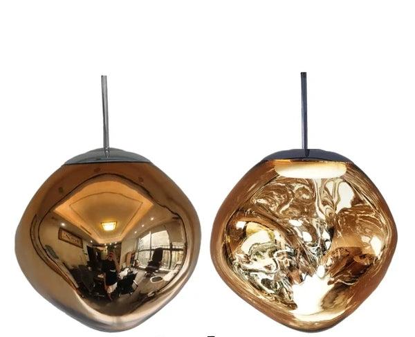 NordicGlow Glass Pendant Light Modern Scandinavian Ceiling Lamp