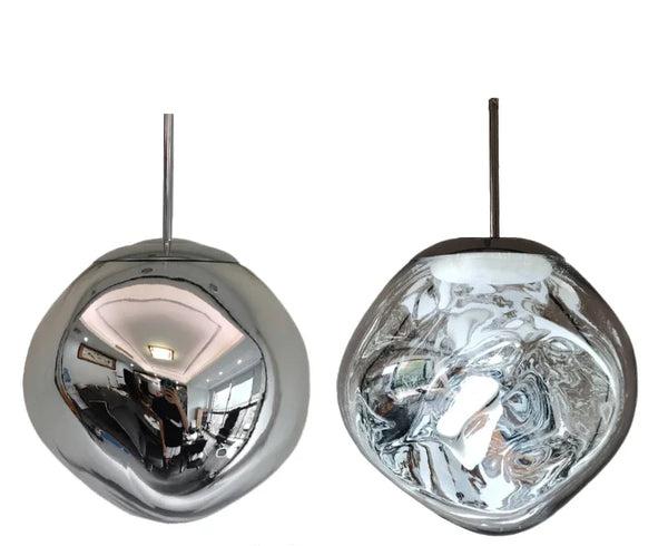 NordicGlow Glass Pendant Light Modern Scandinavian Ceiling Lamp