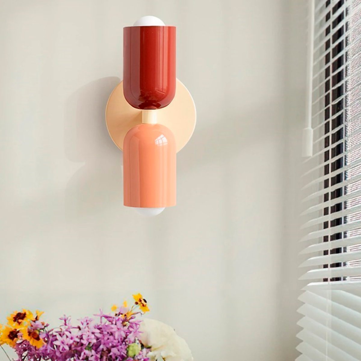 NordicGlow minimalistisk LED væglampe – skandinavisk indendørslamper