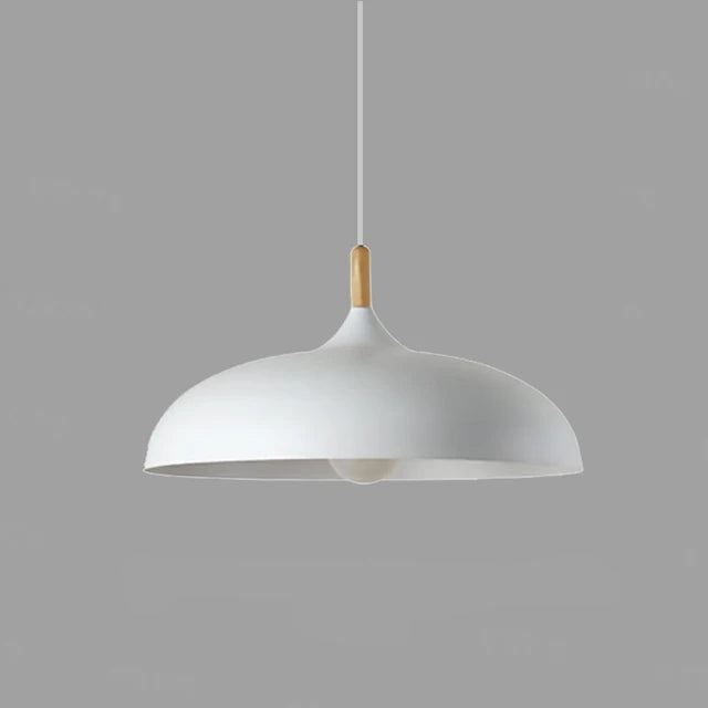 NordicOak skandinavisk egetræ loftslampe moderne LED pendel lampe