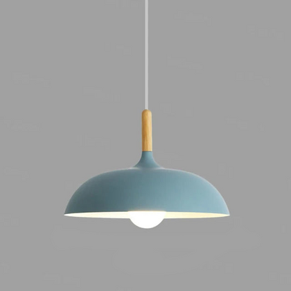 NordicOak skandinavisk egetræ loftslampe moderne LED pendel lampe