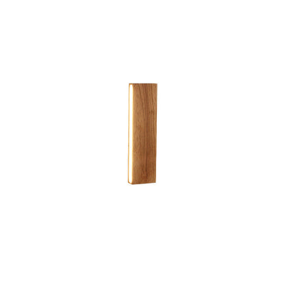 OakBeam Massivholz LED Wandleuchte Minimalistische Naturleuchte