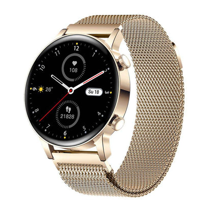 Orlina Smartwatch für Frauen mit Fitness-Tracking, Schlafüberwachung und intelligenten Benachrichtigungen