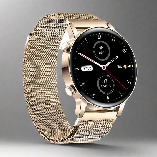 Orlina Smartwatch for Women with Fitness Tracking Sleep Monitoring and Smart Notifications