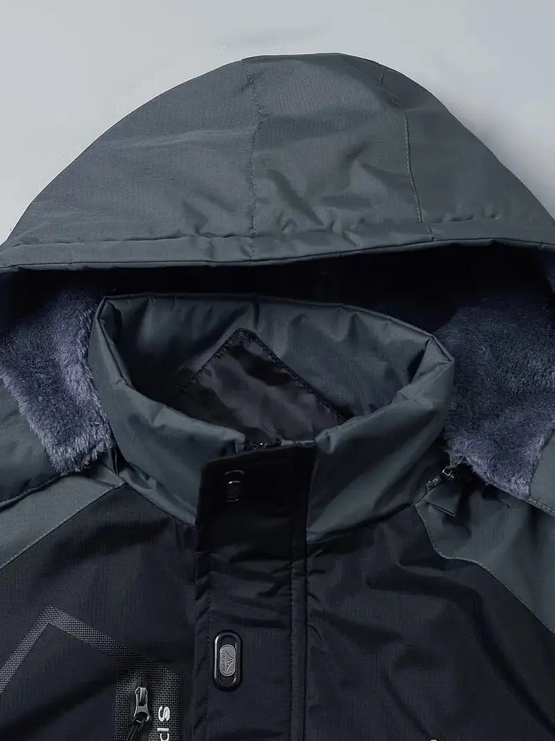 Isolierte Outdoor-Winterjacke – Winddicht & Wasserdicht
