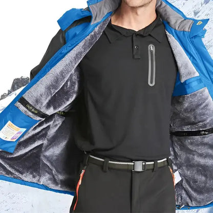 Isolierte Outdoor-Winterjacke – Winddicht & Wasserdicht