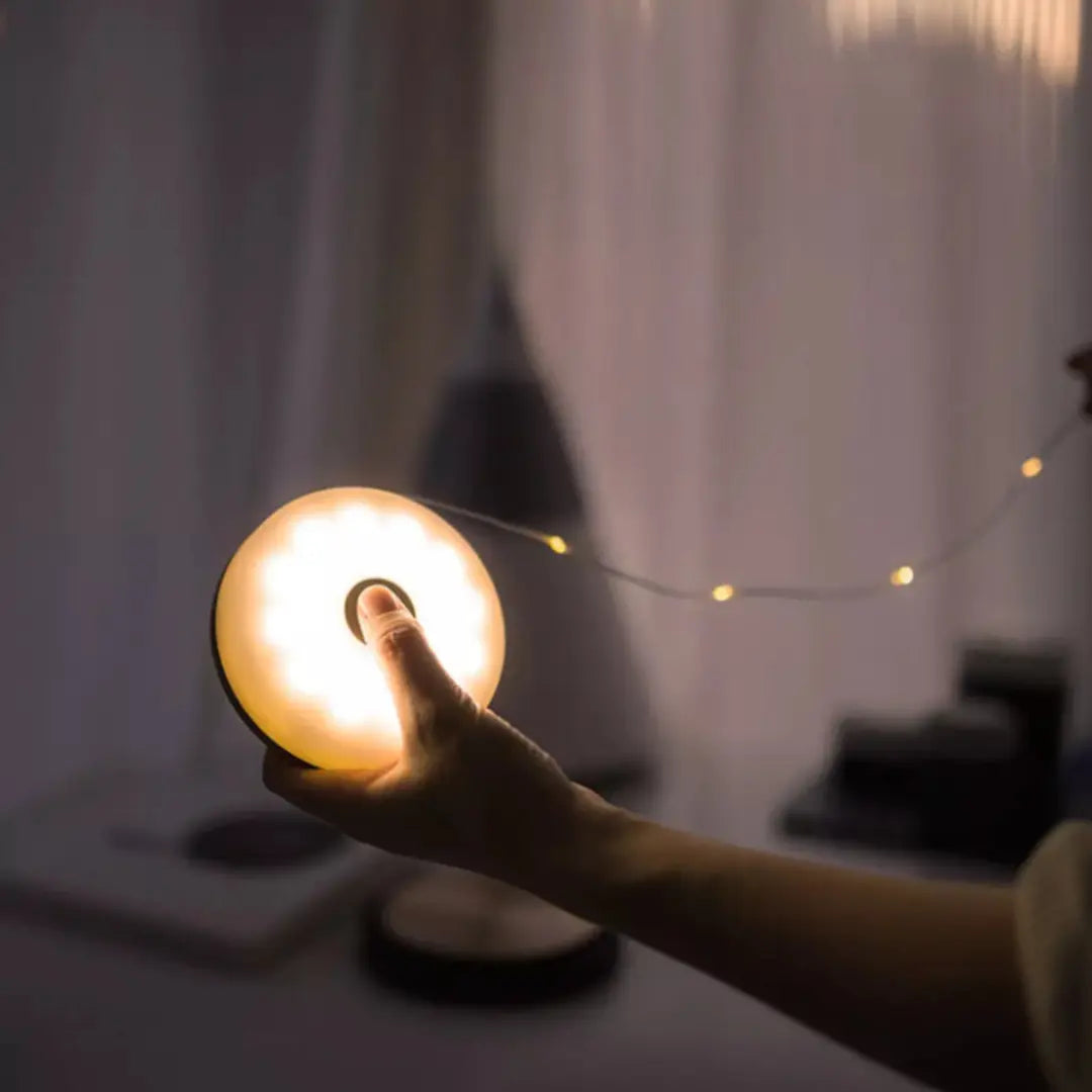 Rul-op LED campinglys – 10M USB genopladelig og vandtæt