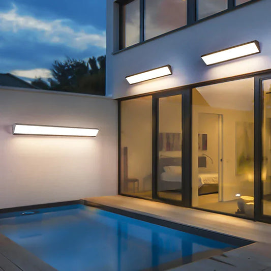 PatioGlow LED Udendørs Væglampe – Vandtæt Moderne Udendørslamper