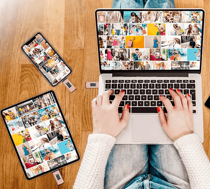 PhoneStick øjeblikkelig fotobackup-drev multi-enhedsopbevaring