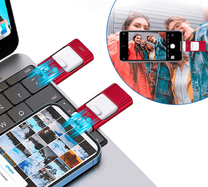 PhoneStick øjeblikkelig fotobackup-drev multi-enhedsopbevaring