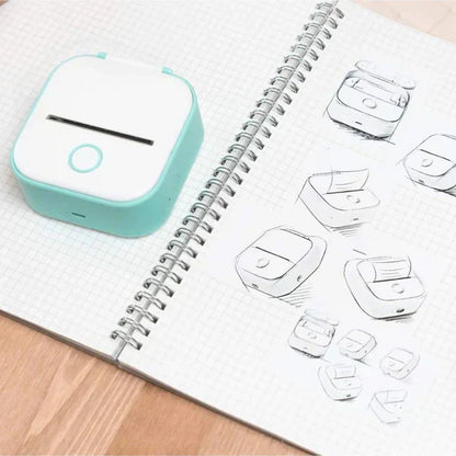 PixiPrint Mini Tragbarer Bluetooth Tintenloser Drucker