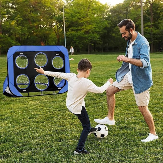 PlayMax Foldable Football Goal Portable Kids Soccer Net