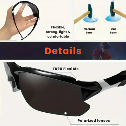 Polarized Sports Sunglasses – Ultimate Durability and Clarity for Active Lifestyles