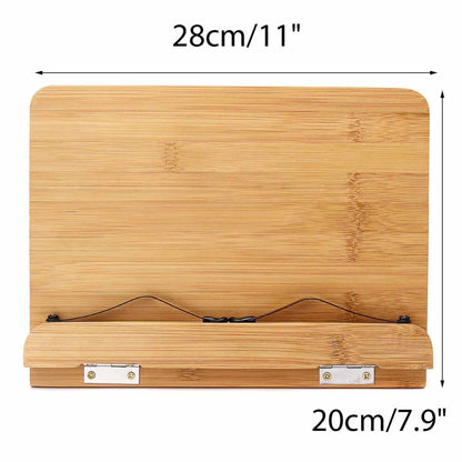 Portable Adjustable Book Stand Ergonomic Reading and Tablet Holder