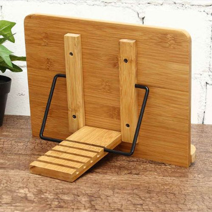 Portable Adjustable Book Stand Ergonomic Reading and Tablet Holder