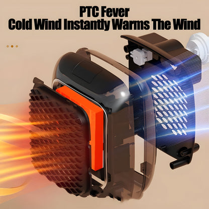 Portable Electric Space Heater Desktop Room Heating Unit