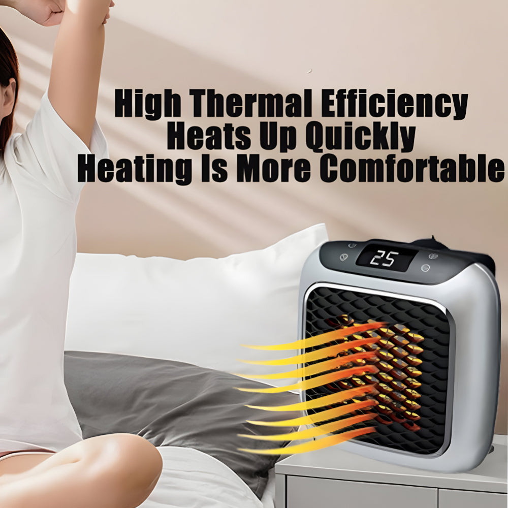 Portable Electric Space Heater Desktop Room Heating Unit