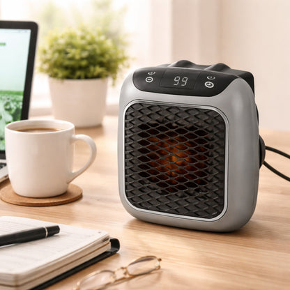 Portable Electric Space Heater Desktop Room Heating Unit