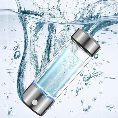 Bærbar Hydrogen Vandflaske med Genopladelig Ionisator