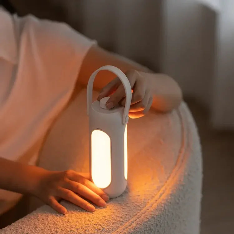 Draagbare LED-kampeerlantern met lange batterijduur en instelbare lichtsterkte