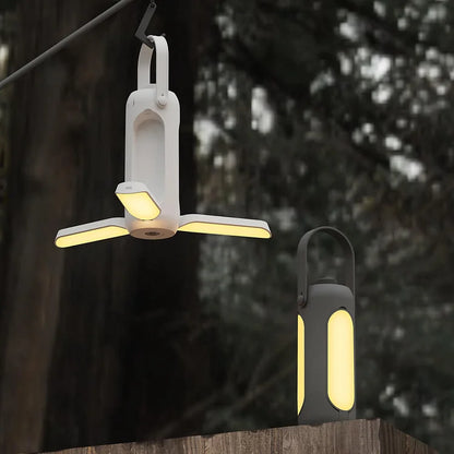 Draagbare LED-kampeerlantern met lange batterijduur en instelbare lichtsterkte