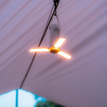 Draagbare LED-kampeerlantern met lange batterijduur en instelbare lichtsterkte