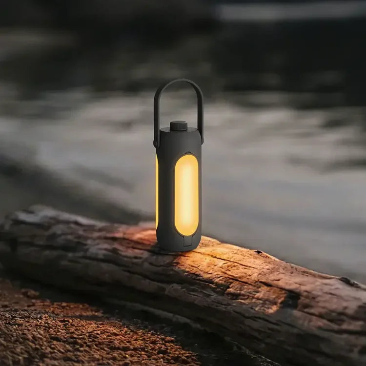 Draagbare LED-kampeerlantern met lange batterijduur en instelbare lichtsterkte