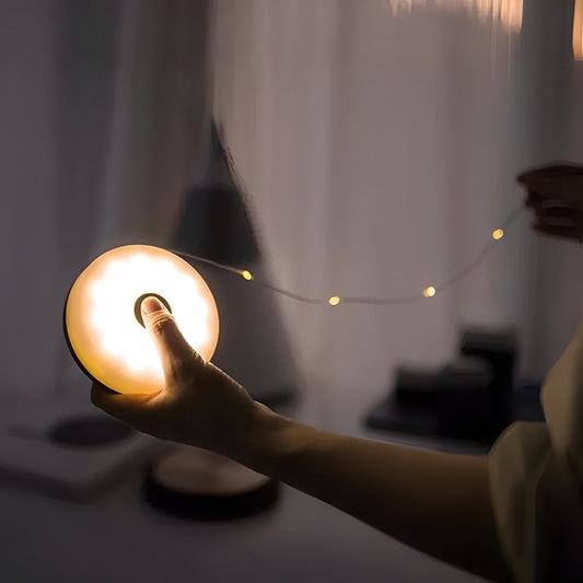 Bærbar LED camping lyskæde USB genopladelig vandtæt 10m eventyrlys