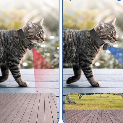 Bærbart kæledyrskamera 1080P HD vidvinkel halsbåndskamera