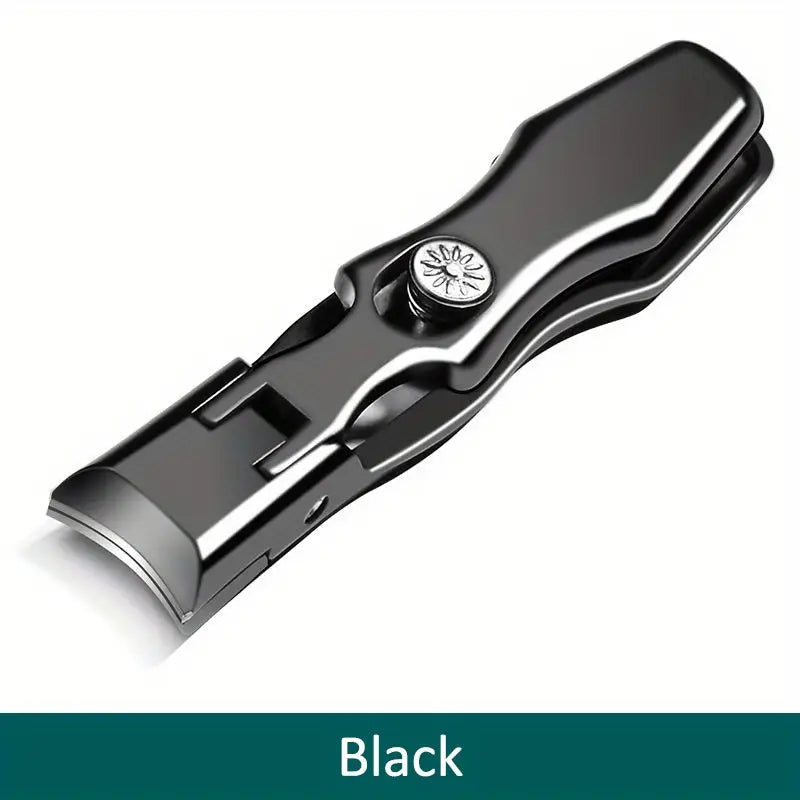 Precision Nail Clipper for Thick Nails with Wide Jaw and Ergonomic Grip