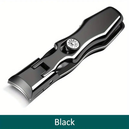 Precision Nail Clipper for Thick Nails with Wide Jaw and Ergonomic Grip