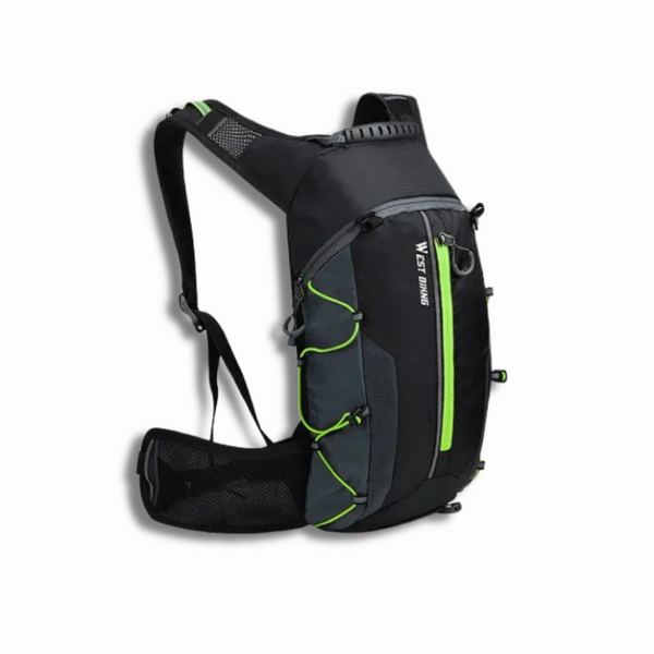 Premium Fahrrad-Rucksack mit Trinksystem und Helmhalterung