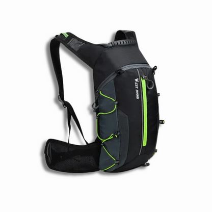 Premium Fahrrad-Rucksack mit Trinksystem und Helmhalterung