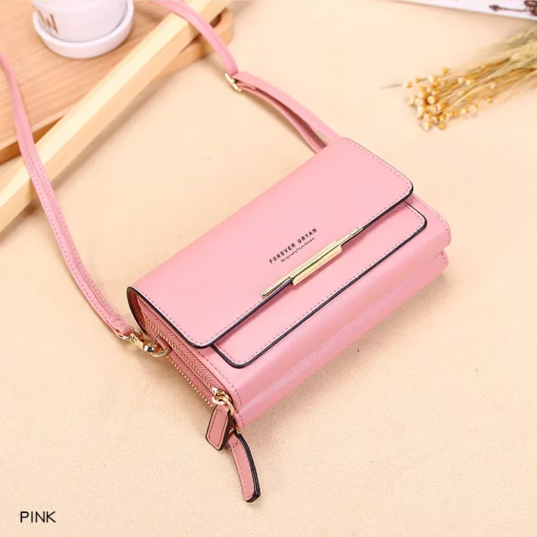 Premium leren crossbodytas elegante schoudertas voor dagelijks gebruik en speciale gelegenheden