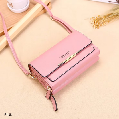 Premium leren crossbodytas elegante schoudertas voor dagelijks gebruik en speciale gelegenheden