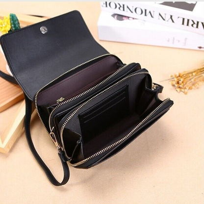 Premium leren crossbodytas elegante schoudertas voor dagelijks gebruik en speciale gelegenheden